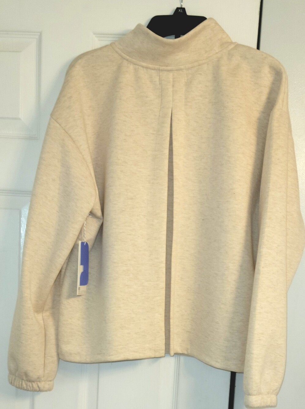 Cream Zip-Up Jacket - Picture 2 of 3